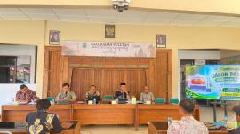 Pembekalan Calon Pamong Jagabaya Kalurahan Pulutan Tahun 2026